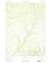 Download a high-resolution, GPS-compatible USGS topo map for Overton, PA (1979 edition)