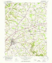 Download a high-resolution, GPS-compatible USGS topo map for Oxford, PA (1975 edition)
