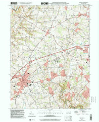 Download a high-resolution, GPS-compatible USGS topo map for Oxford, PA (2001 edition)