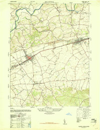 Download a high-resolution, GPS-compatible USGS topo map for Palmyra, PA (1947 edition)