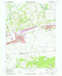 Download a high-resolution, GPS-compatible USGS topo map for Palmyra, PA (1977 edition)