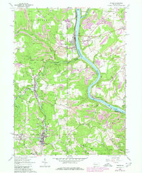 Download a high-resolution, GPS-compatible USGS topo map for Parker, PA (1980 edition)