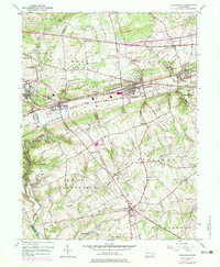 Download a high-resolution, GPS-compatible USGS topo map for Parkesburg, PA (1975 edition)