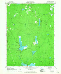 Download a high-resolution, GPS-compatible USGS topo map for Pecks Pond, PA (1968 edition)