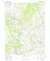 Download a high-resolution, GPS-compatible USGS topo map for Perkiomenville, PA (1975 edition)