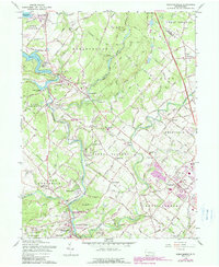 Download a high-resolution, GPS-compatible USGS topo map for Perkiomenville, PA (1989 edition)