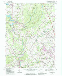 preview thumbnail of historical topo map of Montgomery County, PA in 1992