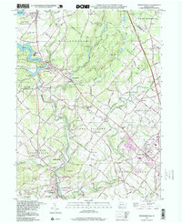preview thumbnail of historical topo map of Montgomery County, PA in 1997