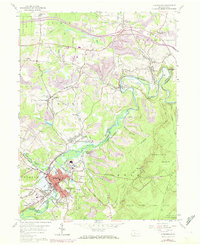 Download a high-resolution, GPS-compatible USGS topo map for Philipsburg, PA (1972 edition)