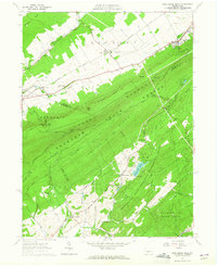 Download a high-resolution, GPS-compatible USGS topo map for Pine Grove Mills, PA (1965 edition)