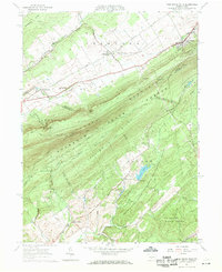 Download a high-resolution, GPS-compatible USGS topo map for Pine Grove Mills, PA (1971 edition)