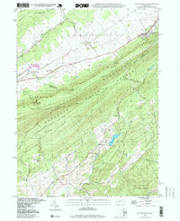 Download a high-resolution, GPS-compatible USGS topo map for Pine Grove Mills, PA (1999 edition)
