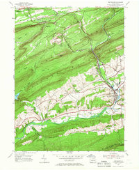 Download a high-resolution, GPS-compatible USGS topo map for Pine Grove, PA (1966 edition)
