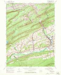 Download a high-resolution, GPS-compatible USGS topo map for Pine Grove, PA (1971 edition)