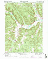 Download a high-resolution, GPS-compatible USGS topo map for Pittsfield, PA (1976 edition)