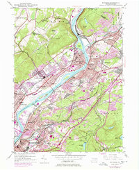 Download a high-resolution, GPS-compatible USGS topo map for Pittston, PA (1978 edition)