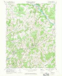 Download a high-resolution, GPS-compatible USGS topo map for Plumville, PA (1971 edition)