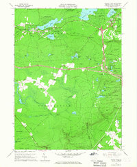 Download a high-resolution, GPS-compatible USGS topo map for Pocono Pines, PA (1967 edition)