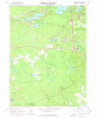 Download a high-resolution, GPS-compatible USGS topo map for Pocono Pines, PA (1977 edition)