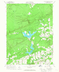 Download a high-resolution, GPS-compatible USGS topo map for Pohopco Mountain, PA (1968 edition)