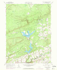 Download a high-resolution, GPS-compatible USGS topo map for Pohopco Mountain, PA (1972 edition)