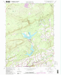 Download a high-resolution, GPS-compatible USGS topo map for Pohopco Mountain, PA (1984 edition)