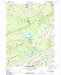 Download a high-resolution, GPS-compatible USGS topo map for Pohopco Mountain, PA (1984 edition)