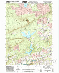 Download a high-resolution, GPS-compatible USGS topo map for Pohopoco Mountain, PA (2002 edition)