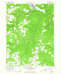 Download a high-resolution, GPS-compatible USGS topo map for Polk, PA (1965 edition)