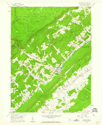 Download a high-resolution, GPS-compatible USGS topo map for Port Matilda, PA (1960 edition)