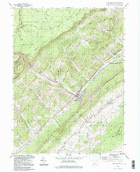 Download a high-resolution, GPS-compatible USGS topo map for Port Matilda, PA (1997 edition)