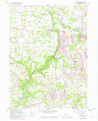 Download a high-resolution, GPS-compatible USGS topo map for Portersville, PA (1979 edition)