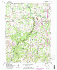 Download a high-resolution, GPS-compatible USGS topo map for Portersville, PA (1990 edition)