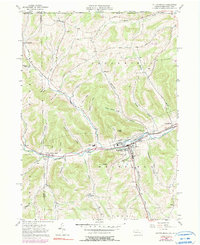 Download a high-resolution, GPS-compatible USGS topo map for Potter Brook, PA (1999 edition)