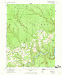 Download a high-resolution, GPS-compatible USGS topo map for Pottersdale, PA (1969 edition)