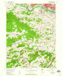 Download a high-resolution, GPS-compatible USGS topo map for Pottstown, PA (1960 edition)