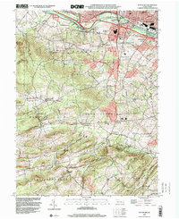 Download a high-resolution, GPS-compatible USGS topo map for Pottstown, PA (2001 edition)