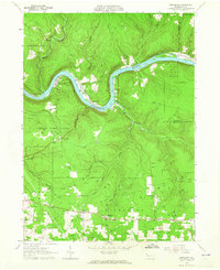 Download a high-resolution, GPS-compatible USGS topo map for President, PA (1965 edition)