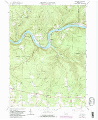 Download a high-resolution, GPS-compatible USGS topo map for President, PA (1982 edition)