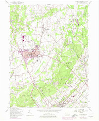 Download a high-resolution, GPS-compatible USGS topo map for Quakertown, PA (1974 edition)