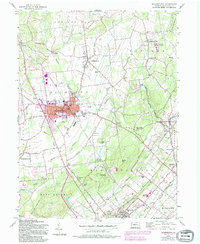 Download a high-resolution, GPS-compatible USGS topo map for Quakertown, PA (1994 edition)