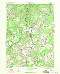 Download a high-resolution, GPS-compatible USGS topo map for Ramey, PA (1970 edition)