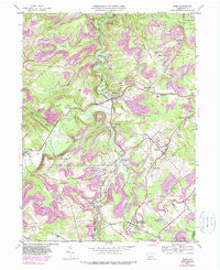Download a high-resolution, GPS-compatible USGS topo map for Ramey, PA (1990 edition)