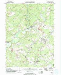 Download a high-resolution, GPS-compatible USGS topo map for Ramey, PA (1994 edition)