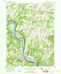 Download a high-resolution, GPS-compatible USGS topo map for Ransom, PA (1969 edition)