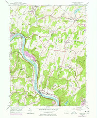preview thumbnail of historical topo map of Lackawanna County, PA in 1946
