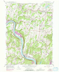 Download a high-resolution, GPS-compatible USGS topo map for Ransom, PA (1991 edition)