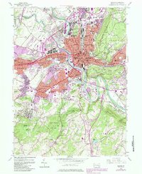 Download a high-resolution, GPS-compatible USGS topo map for Reading, PA (1984 edition)