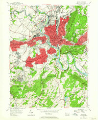 Download a high-resolution, GPS-compatible USGS topo map for Reading, PA (1964 edition)