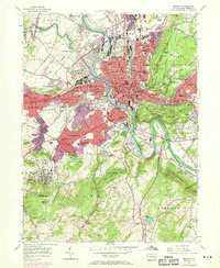 Download a high-resolution, GPS-compatible USGS topo map for Reading, PA (1969 edition)
